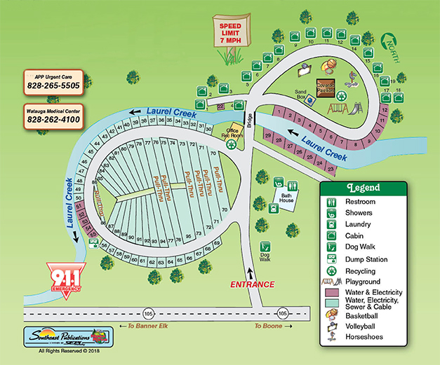 Map | Flintlock Campground